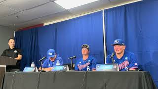Dan Fitzgerald and KU players discuss the loss to North Dakota State